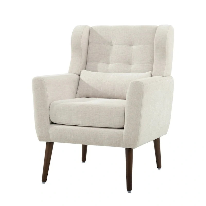 Modern Accent Chair Upholstered Foam Filled Living Room Chairs Comfy Reading Chair