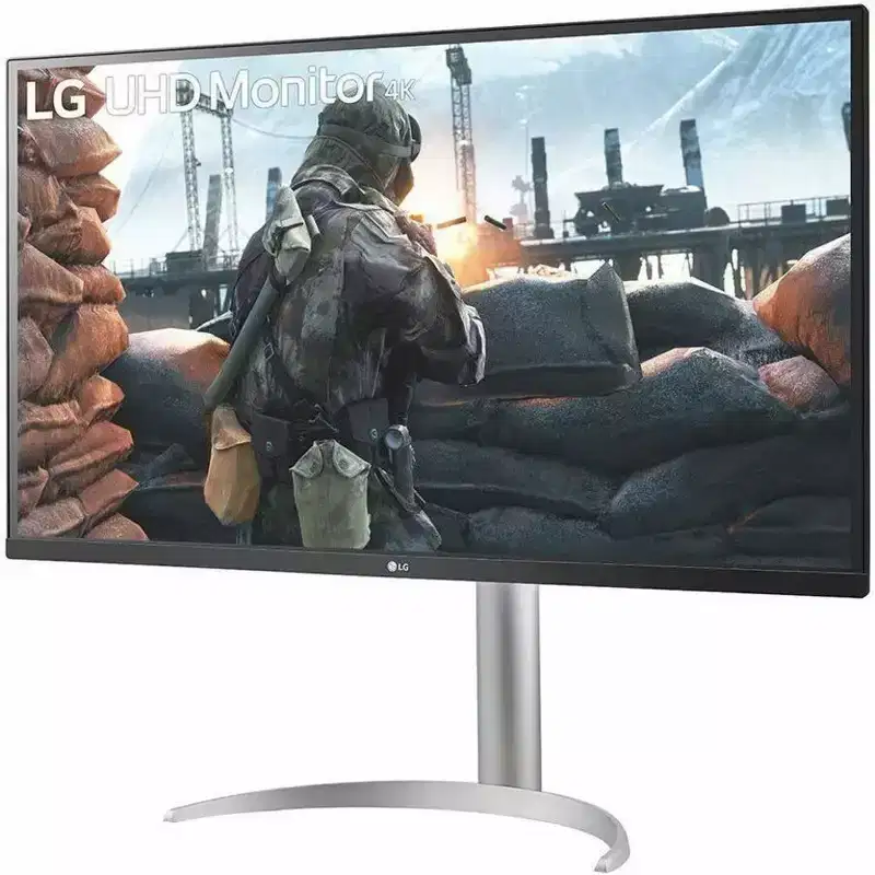 LG 27BP55U-B 27 4K UHD IPS 60Hz 5ms Desktop Monitor Black/Silver