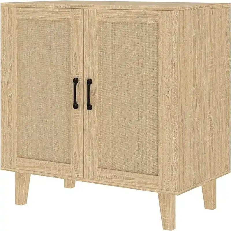 Buffet Sideboard Cabinet - 15 D x 27.25 W x 34.45 H