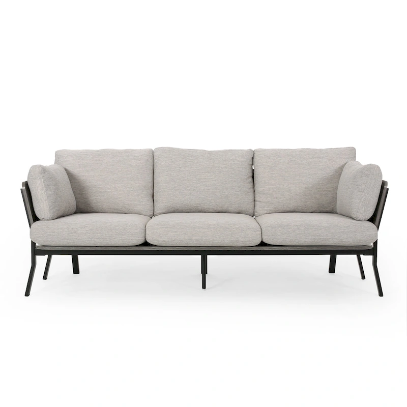 Carvel Mid-century Modern 3-seater Sofa by Christopher Knight Home