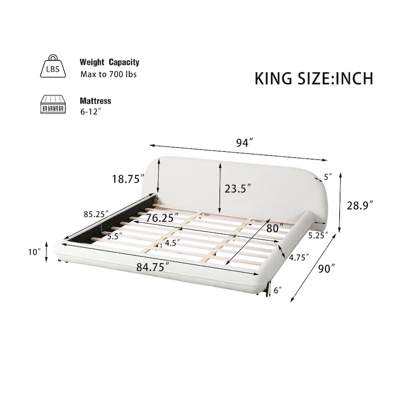 Upholstered Bed Frame