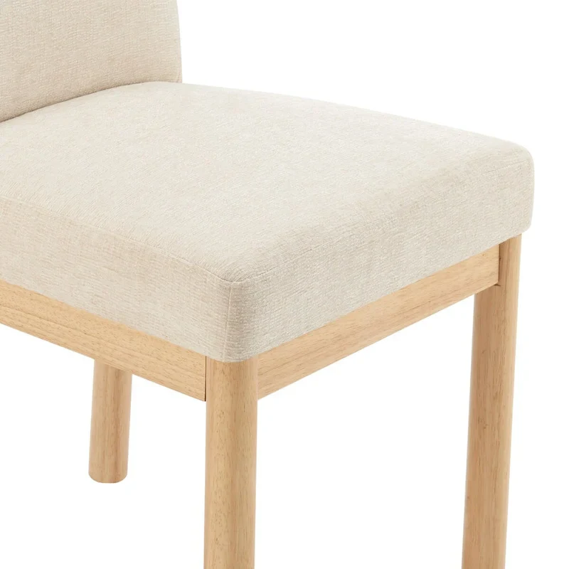 Bloomfield Chenille Low-Back / High-Back Dining Side Chair (Set of 2)