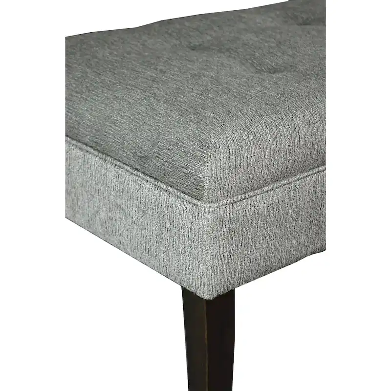 Button Tufted Upholstered Bench - 55 Long - Multiple Colors