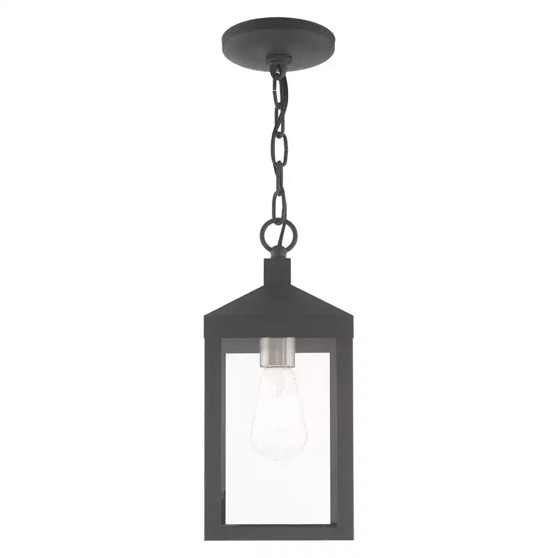 Livex Lighting Nyack 1 - Light Pendant in Scandinavian Gray