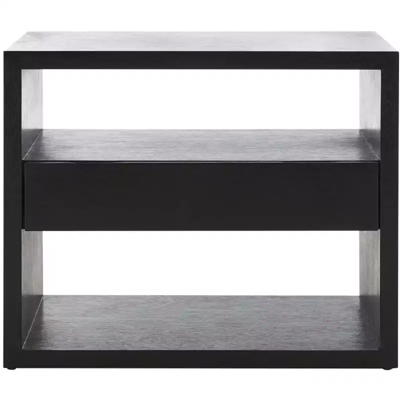 Munson 2 Shelf 1 Drawer Nightstand - NST6603 - Safavieh