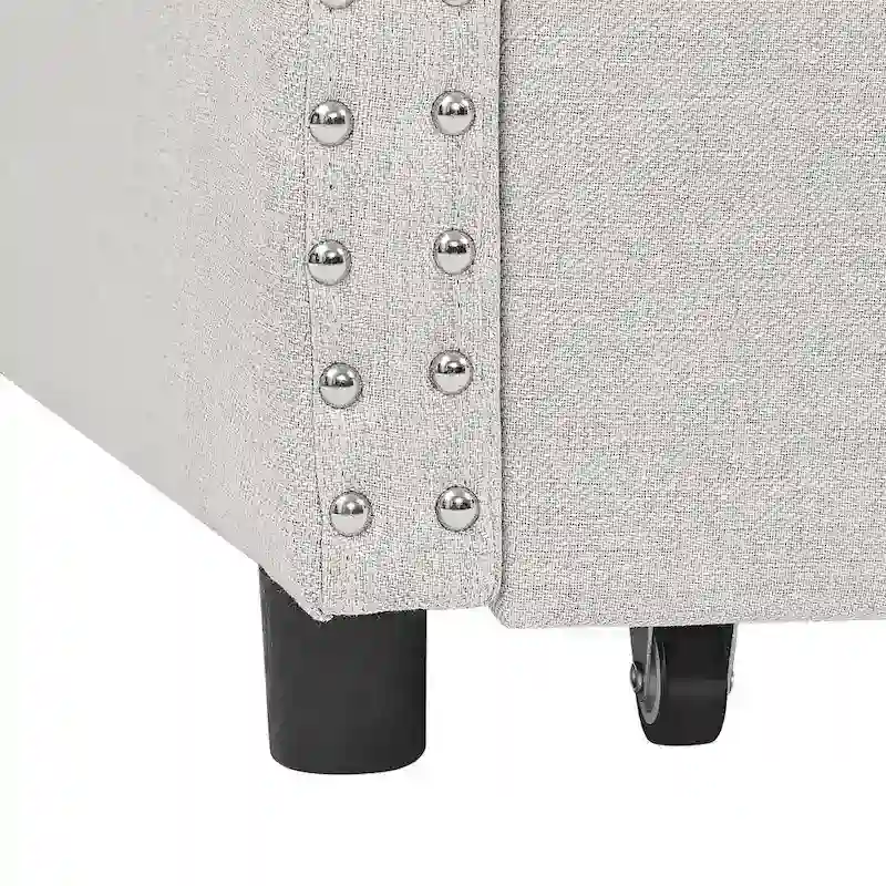 Daybed with Drawers Upholstered Tufted