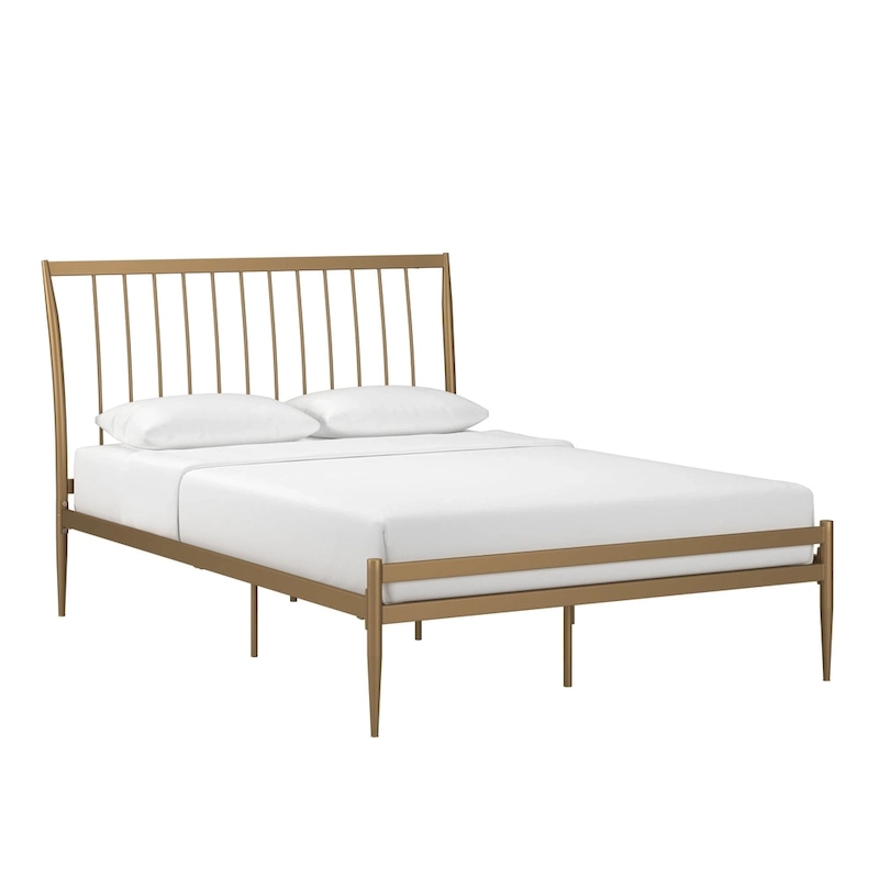 Parkcrest Gold Metal Bed by iNSPIRE Q Bold