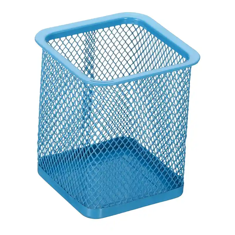 Mesh Pen Holder Pencil Holder Pencil Basket Pen Cup Organizer Square - 80 x 95mm