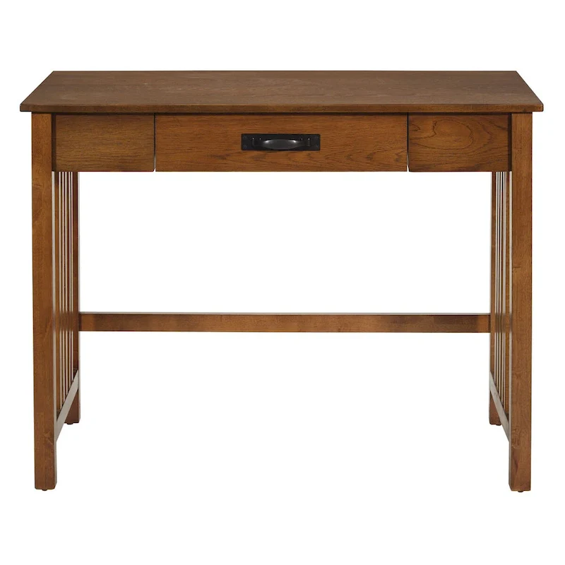 OSP Home Furnishings 1-drawer Ash Oak Mission Desk