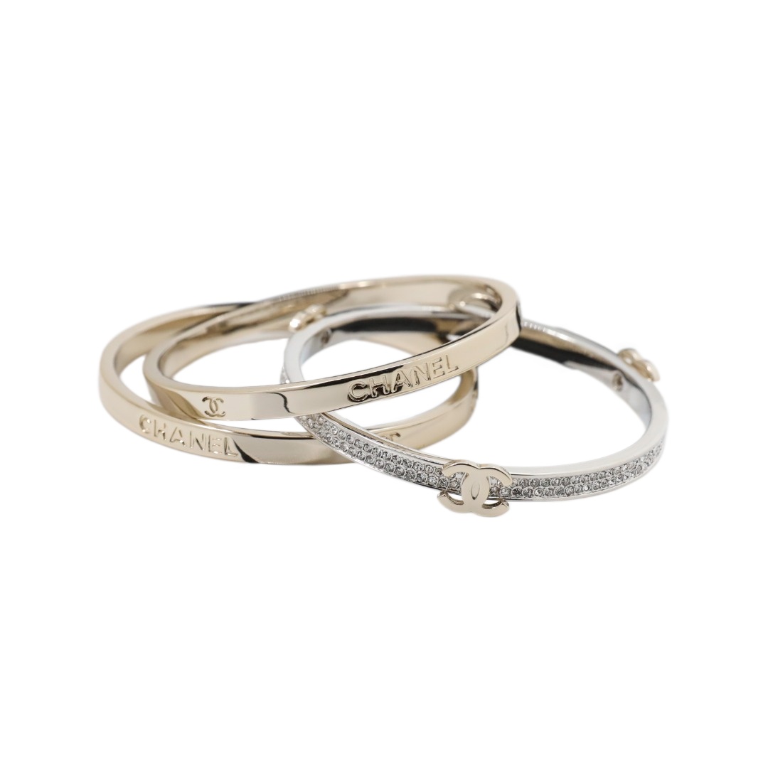 CCS172 Chanel bracelet set of 3 - ccjewelryacc