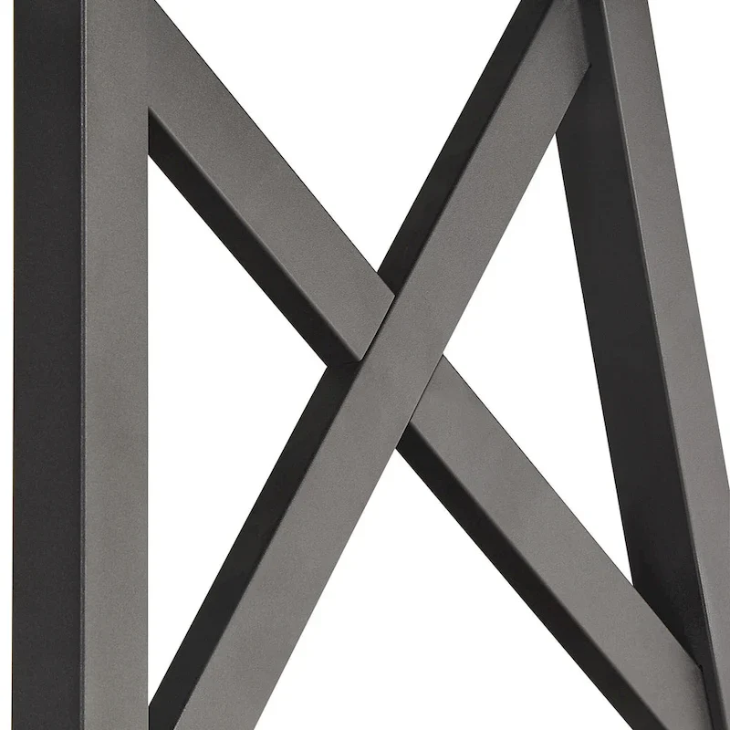 Bryson Rustic X-Base Accent Tables by iNSPIRE Q Classic