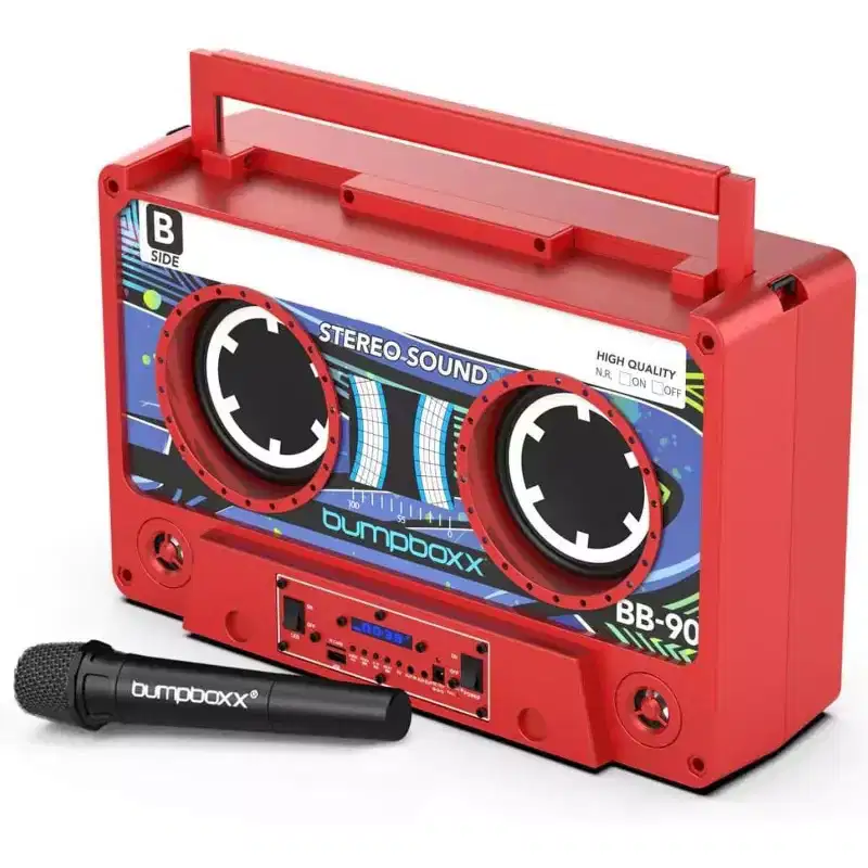Refurbished: Bumpboxx Remix Bluetooth Speaker - Red - Manufacturer Refurbished