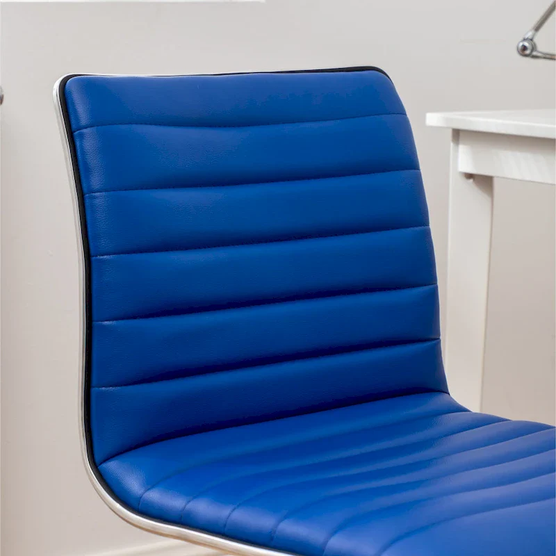 Carson Carrington Lund Modern Chrome Office Chair