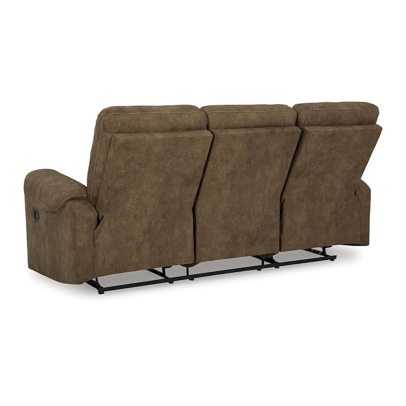 Signature Design by Ashley Edenwold Brown Reclining Sofa - 86  W x 40  D x 40  H
