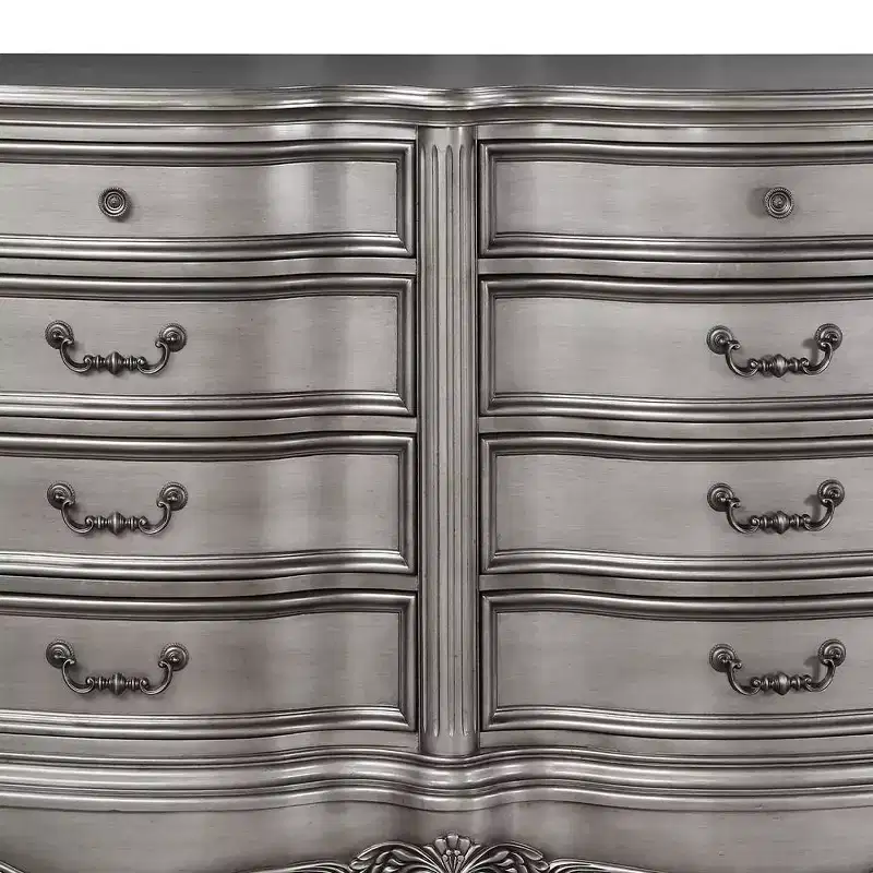 Acme Furniture Ariadne 8-Drawer Dresser Antique Platinum Finish