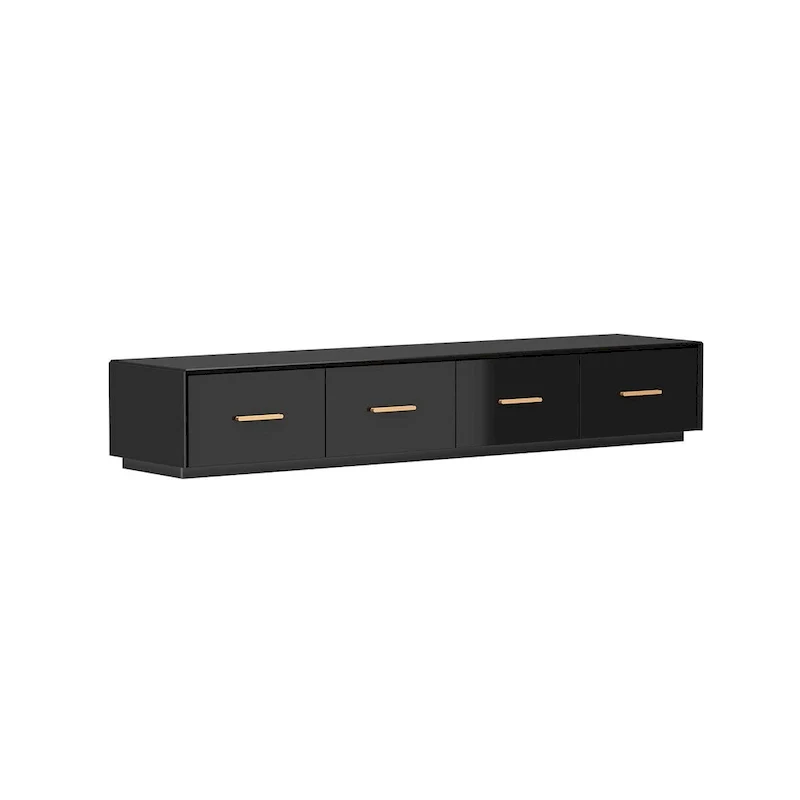 Sleek Floating Entertainment Unit Style Meets Function