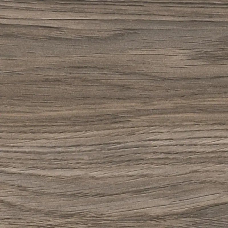 Weathered Oak Nightstand with Drawer and Open Shelf