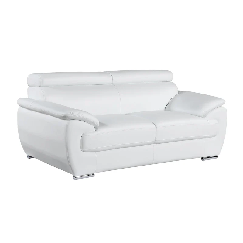 Genuine Leather Loveseat