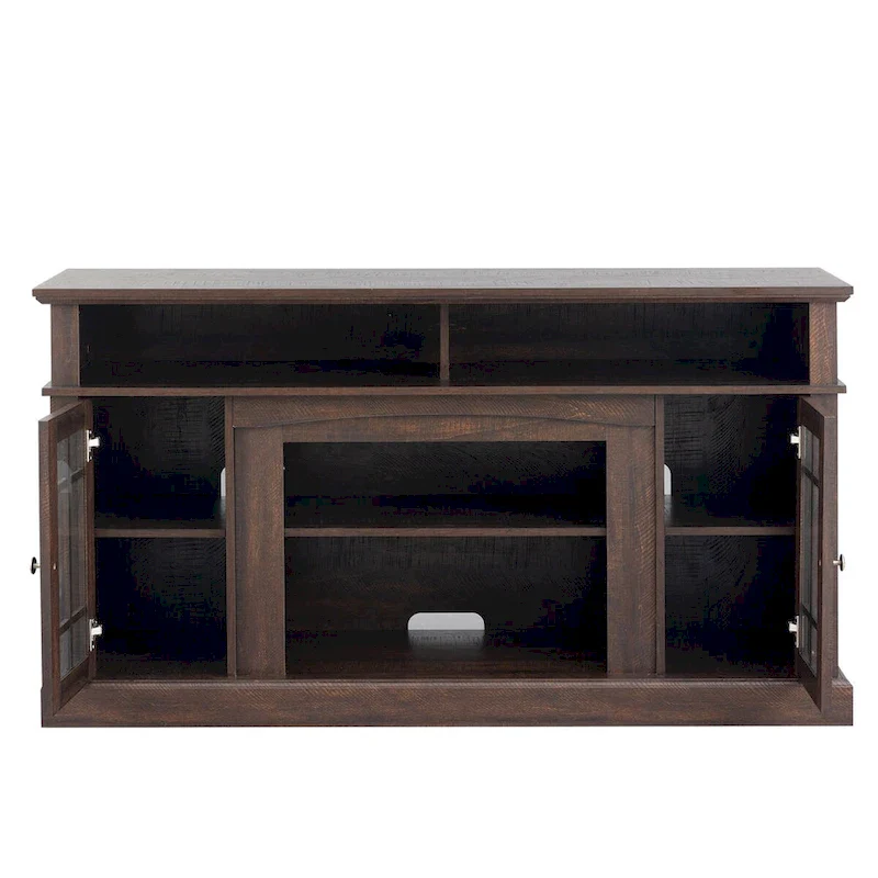 TVstand with electronicfireplace and remote control