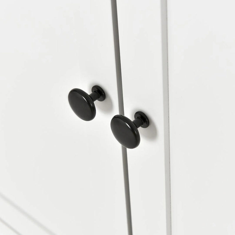 Kitchen Island Cart with Solid Wood Top, Locking Wheels, Spice & Towel Rack