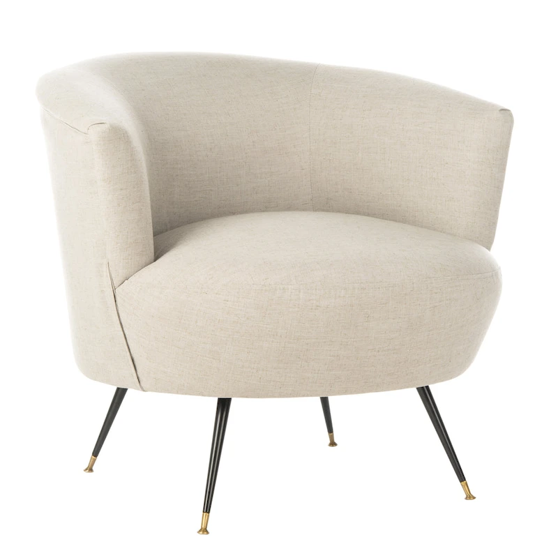 SAFAVIEH Juliann Mid-Century Modern Retro Club Chair - 32 x 33 x 31.5 - 32Wx33Dx32H