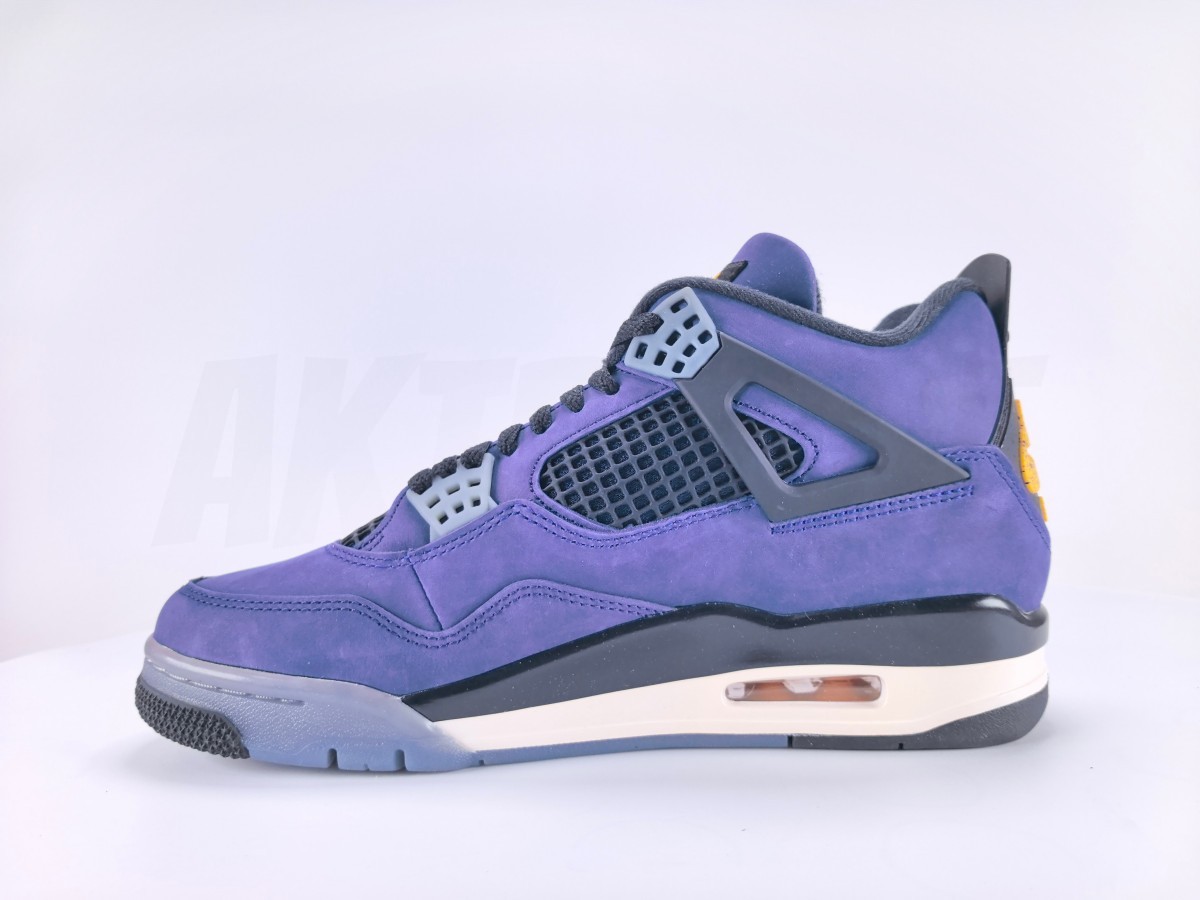 Air Jordan 4 Retro Lakers Imperial Purple - Aktrende