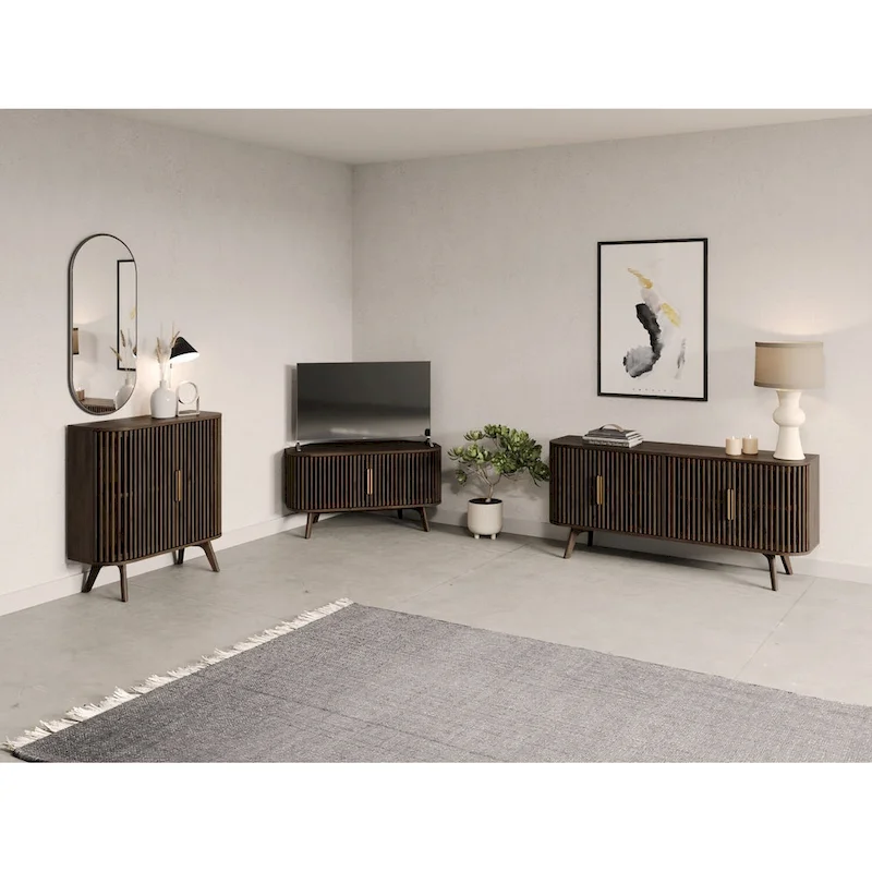 Studio London Sierra Mid Century Sideboard Buffet, FSC Certified