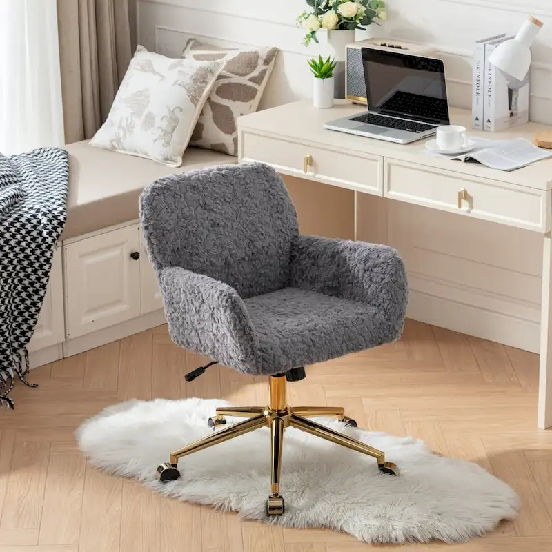 Adjustable Swivel Office Chairs, Vanity Chairs.