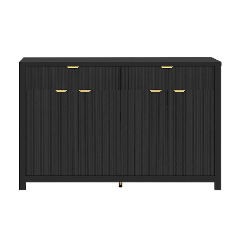 Storage Sideboard Cabinet with 3-Level Adjustable Shelves