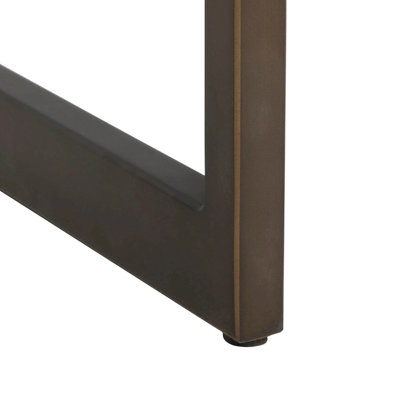 SAFAVIEH Couture Radunka 3-Drawer Smoked Eucalyptus Writing Desk