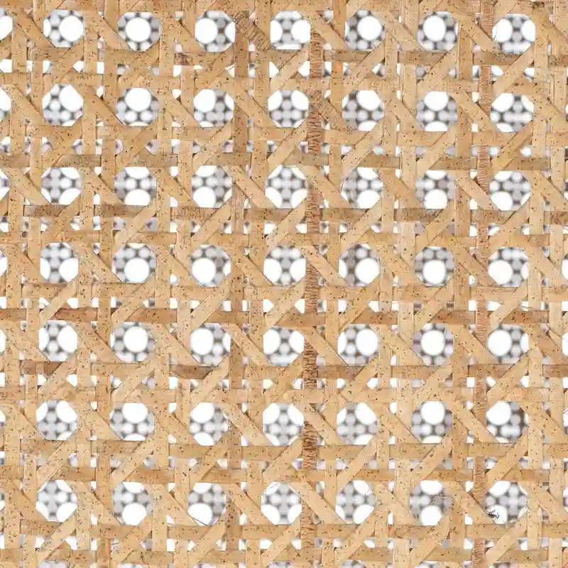 SAFAVIEH Mozell Cane Dining Table - 47.3 W x 47.3 L x 28.8 H - 47Wx47Dx29H