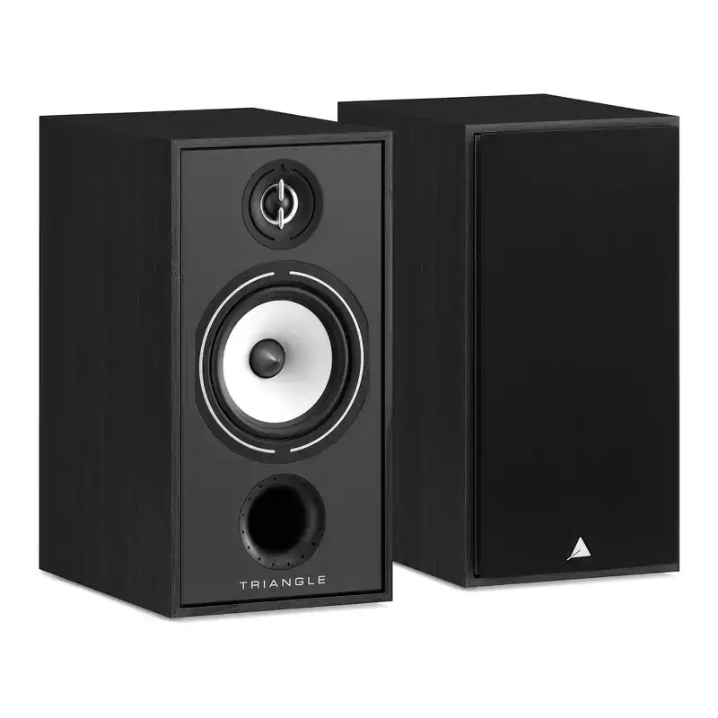 triangle - Hi-Fi Borea BR04 - Bookshelf Speaker - Black Ash (Pair)