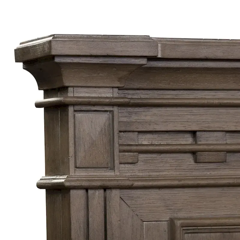 Town & Country Dusty Taupe Panel Bed