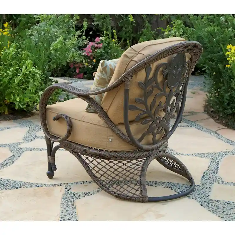 Grand Bonaire Weave Patio Club Chair