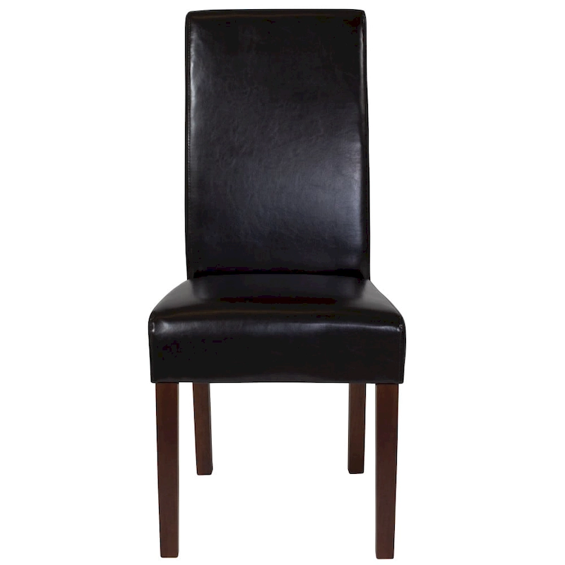 Tufted Parsons Chair with Side Panel Detail