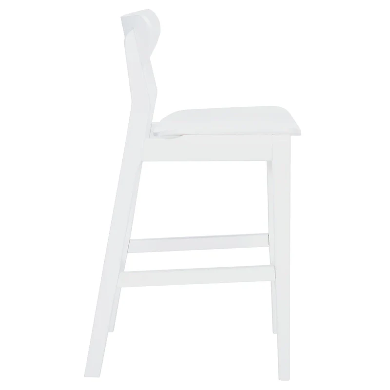 Counter Stool - Mid-Century Design (Walnut/Natural/Black/White)