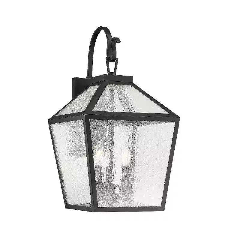 Savoy House Woodstock 3 - Light Wall Light in Black
