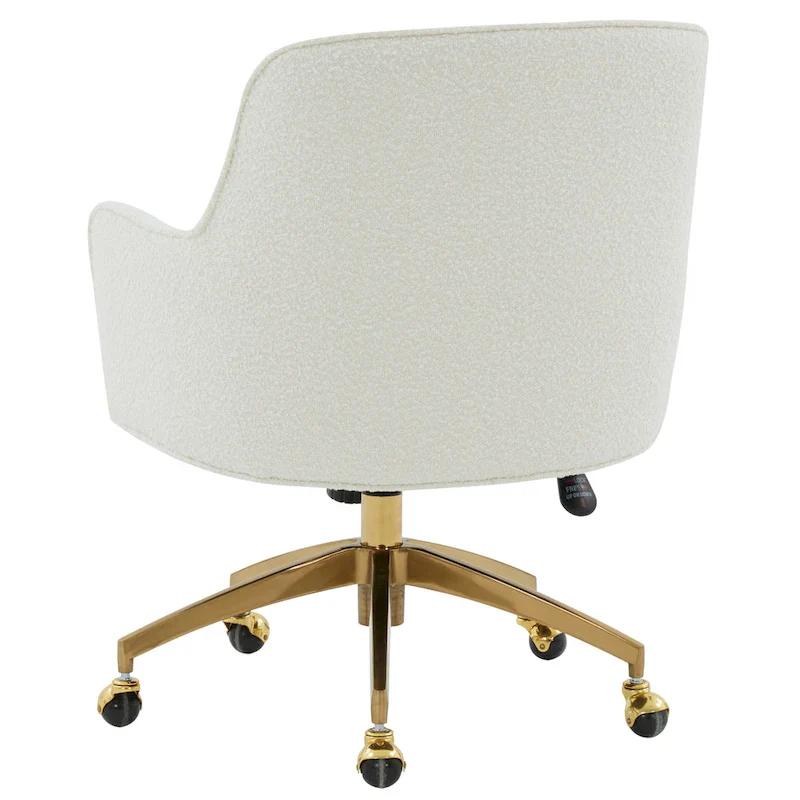 SAFAVIEH Couture Gregg Adjustable Swivel Desk Chair - 26.5  W x 27.8  L x 33.3  H - 26Wx28Dx35H