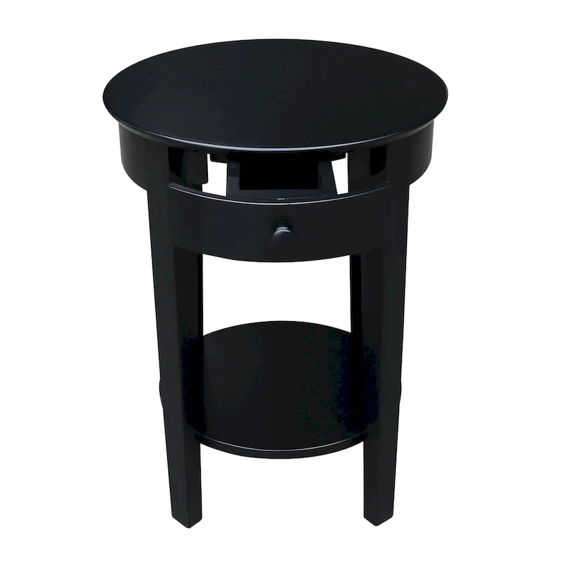 Solid Parawood Philips Accent Table
