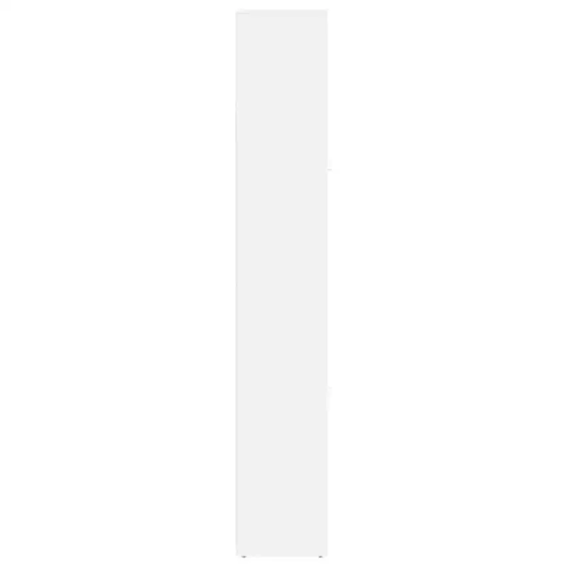 Tall Bathroom Storage Cabinet, White, 2-Door, 1-Person
