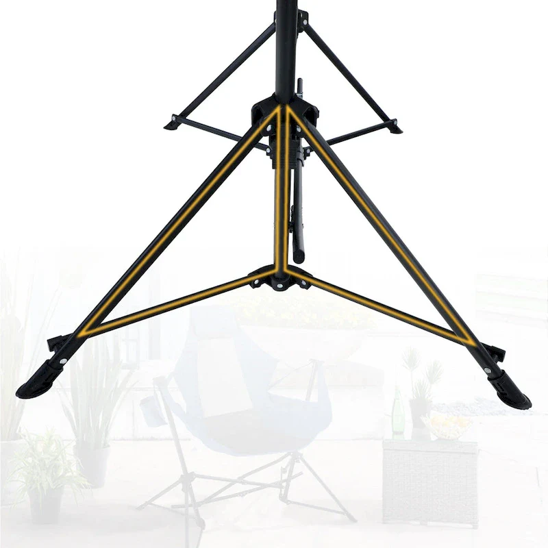 Hammock Camping Chair Folding Swing Chair with Stand