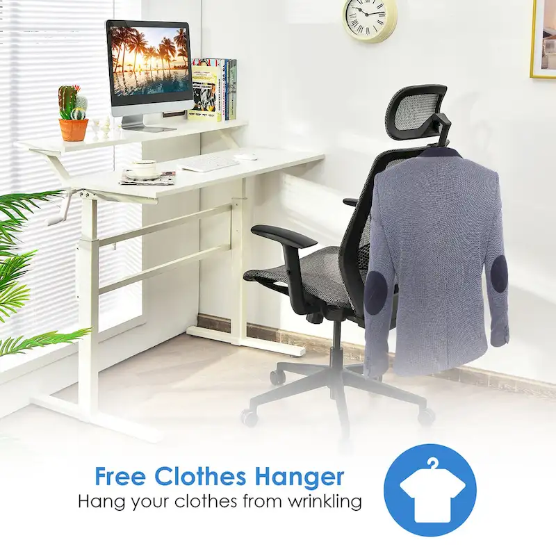 Costway Ergonomic High Back Mesh Office Chair Recliner Task Chair - See Details