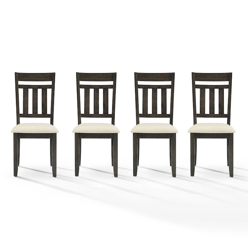 Hayden 4-Piece Slat Back Dining Chair Set- 4 Chairs