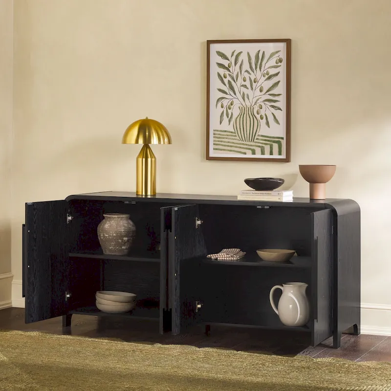 Middlebrook Modern 64-inch Sideboard with Rounded Edges