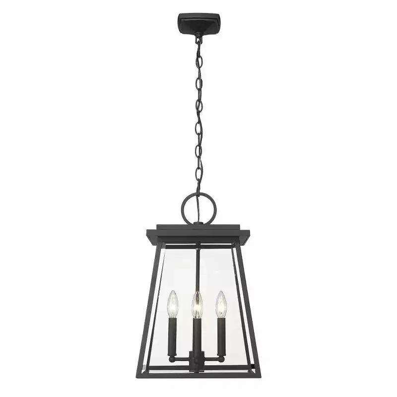 Z-Lite Broughton 4 - Light Pendant in Black