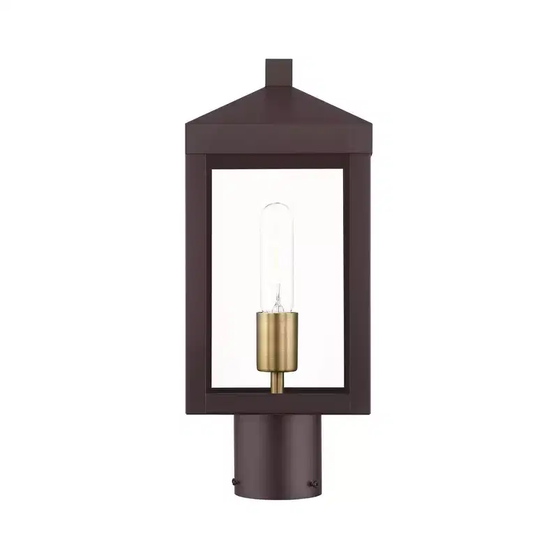 Livex Lighting Nyack 1 - Light Post Light in Bronze