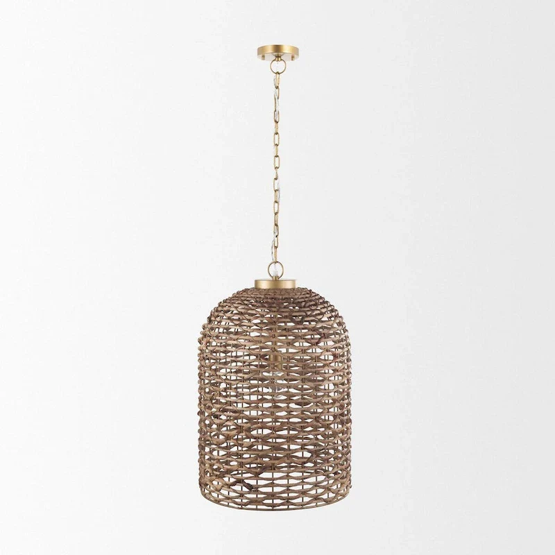 Sana Tall Watergrass Pendant Light - 17.5L x 17.5W x 26.0H