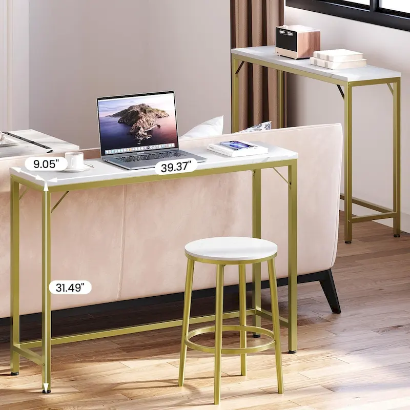 9.1 Narrow Console Table