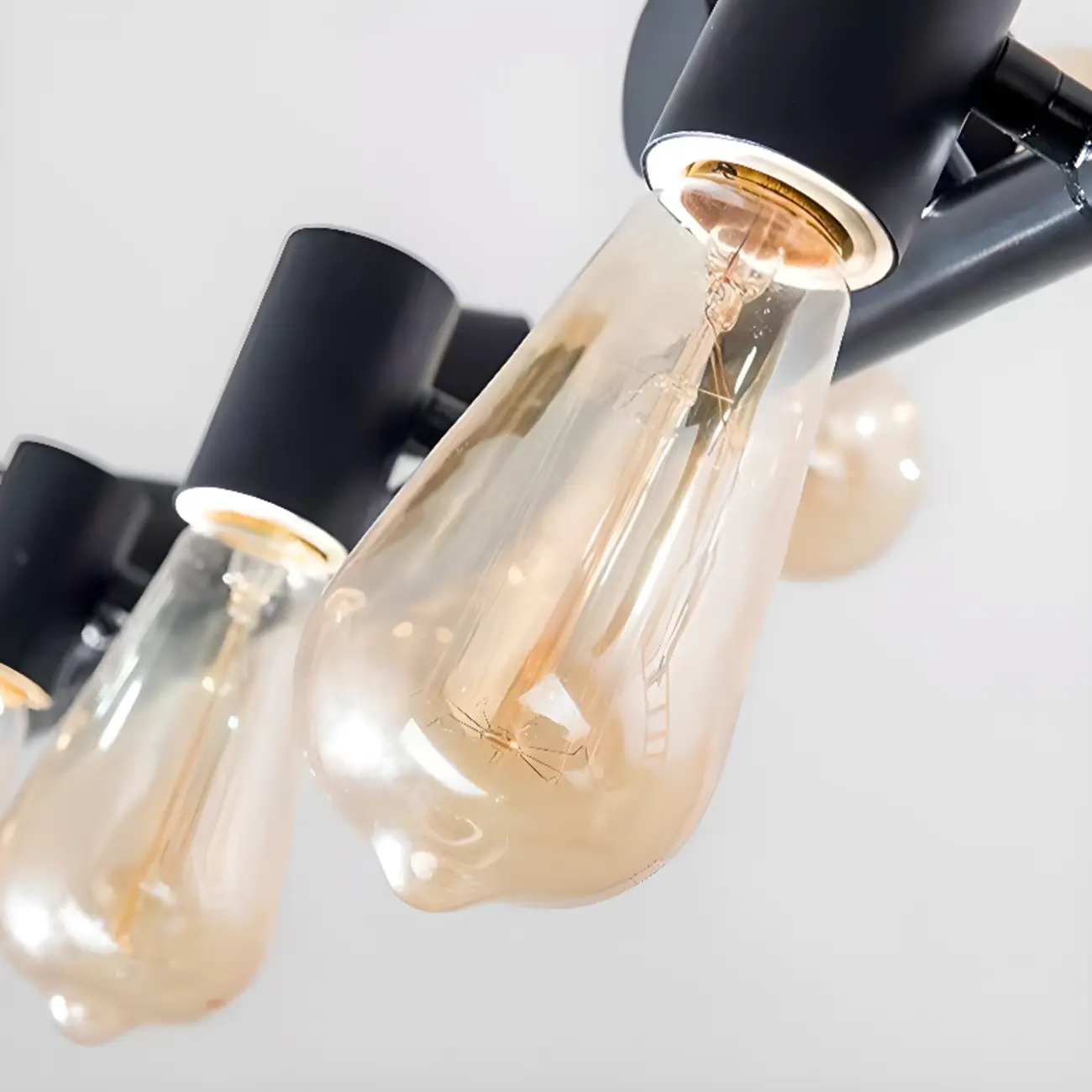 Industrial Black Metal Kitchen Island Pendant Light