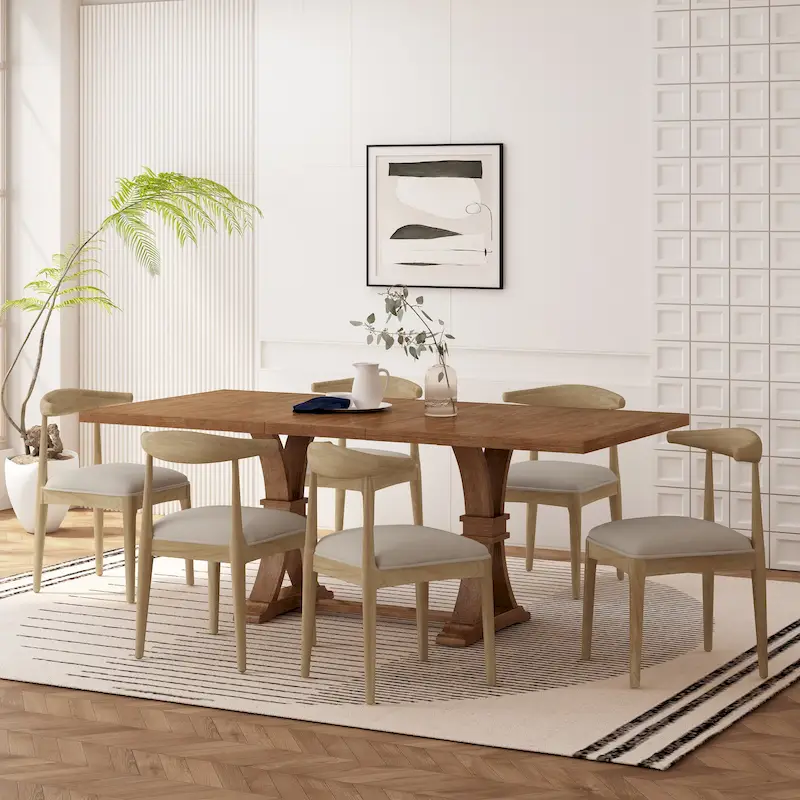 Covey 7 Piece Dining Set by Christopher Knight Home